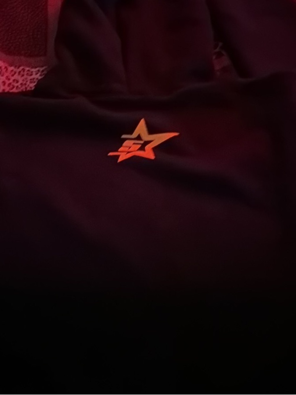 Black,orange Sp5der hoodie medium